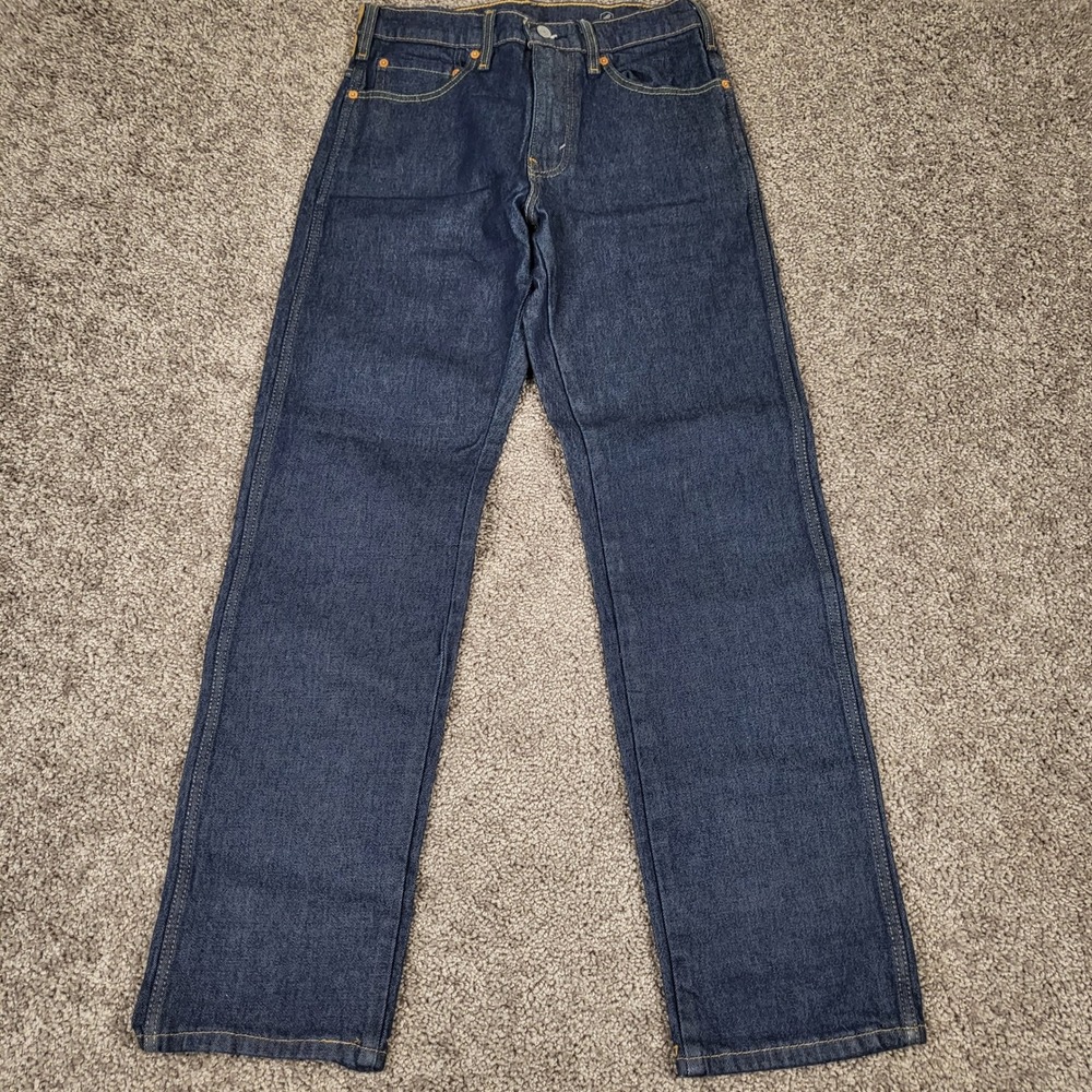 Levi's Men's Western Fit Straight Leg Strong Denim Jeans Dark Wash W30 L32